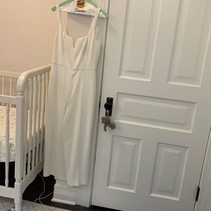 Jay Godfrey white jumpsuit, size 4
